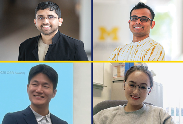 Four students earn Rackham scholarships for 2026-27