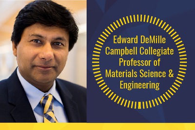 Misra bestowed with named collegiate professorship