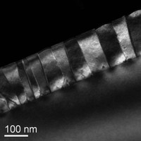 Ferroelectric Domain Structure of a (001) BFO Thin Film