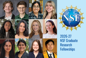 Record Number of MSE Students Receive NSF Fellowships